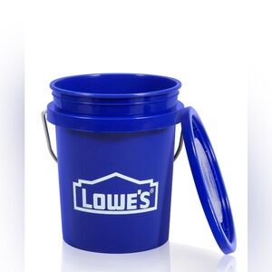 Lowe’s Mini Bucket 0.4 Quart BPA-Free Lot Polypropylene Paint Bucket Lid